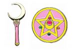 Set of 2 Enchanted Scepter Enamel Lapel Pins