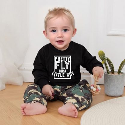 Chic Toddler & Baby Boy Fall/Winter Outfit Set - Image 3