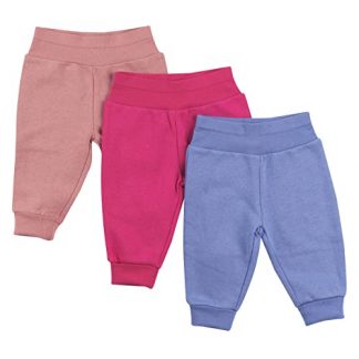 Versatile Fleece Pull-on Pants for Girls: Trio Set