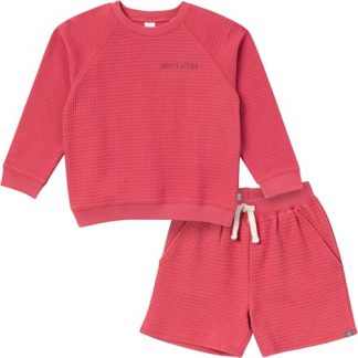 Comfy & Stylish Baby Boys' 2-Piece Set with Long-Sleeve Top & Shorts