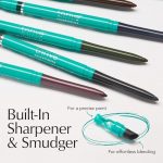 Long-Lasting Waterproof Eyeliner with Built-in Sharpener and Smudge Tip - Image 4