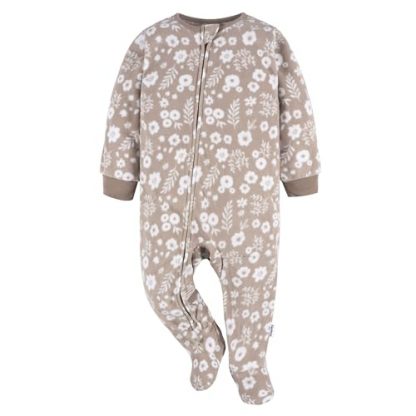 Cozy Girls' Flame-Resistant Fleece Footed Pajamas - Pack of 3 - Image 4