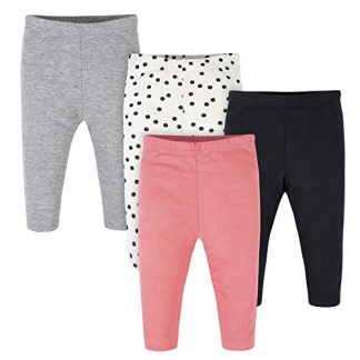 Adorable Baby-Girls Mix and Match Pants Pack (4 Pairs)