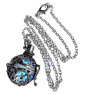 Enchanting Steampunk Glow Locket Necklace