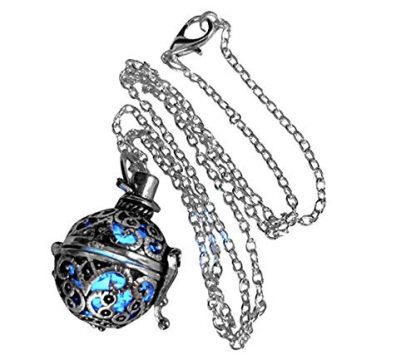 Enchanting Steampunk Glow Locket Necklace