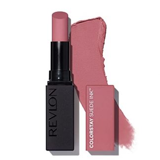 Long-Lasting Matte Lipstick with Built-in Primer and Vitamin E, Waterproof and Smudge-proof