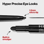 Long-lasting Precision Gel Eyeliner with Built-in Smudger, Waterproof in Elegant Brown - Image 4