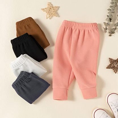 Soft & Stylish Toddler Pants - 5-Pack in Vibrant Colors - Image 4