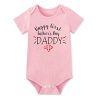 Happy First Father's Day Pink