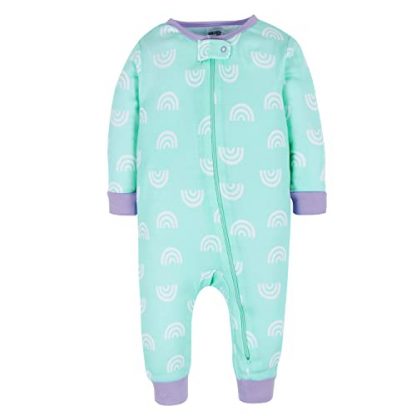 Cozy Trio of Baby Girl Cotton Sleepsuits - Image 3