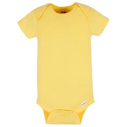 Vibrant 8-Pack Baby Girl Short Sleeve Bodysuits - Image 4