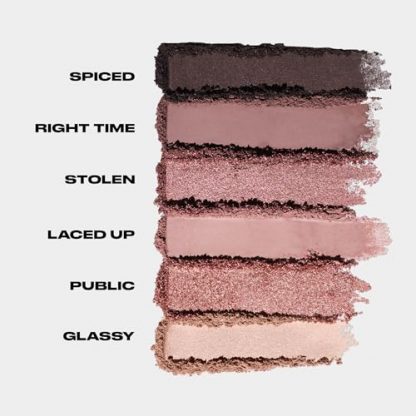 Miniature Rosy Neutrals Eyeshadow Palette with Mirror - Image 2