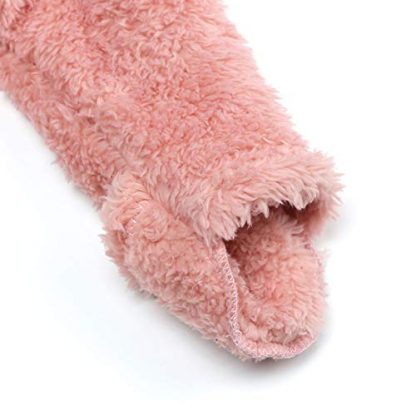 Adorable Fleece-Lined Bear-Themed Snowsuit for Newborns - Image 5