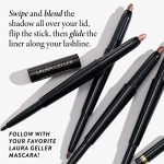 Dual-Ended Eyeshadow and Eyeliner Stick - Smokey Shades - Image 3