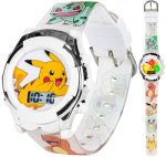 Vibrant Digital Timepiece with Beloved Cartoon Monster Theme