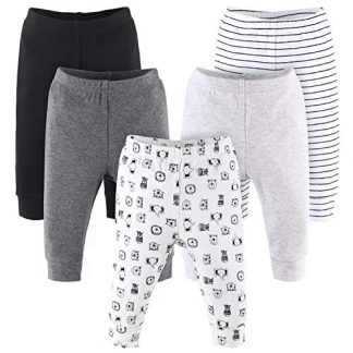 5-Pack Unisex Baby Safari Cotton Pants Set (0-24 Months)