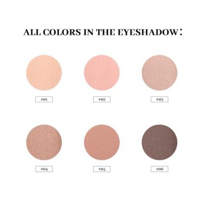 Luxurious Mini Eyeshadow Palette: Nudes Series 2 - Image 3