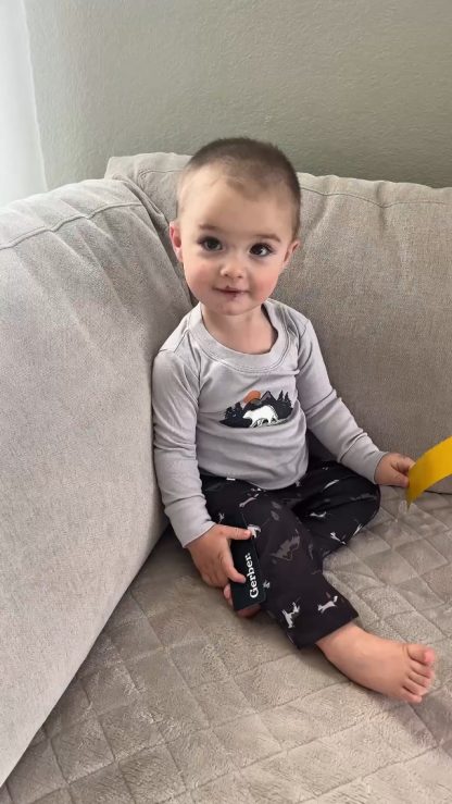 Cozy Cub 2-Piece Pajama Set for Baby Boys (Long-Sleeve Top & Comfy Bottoms) - Image 7