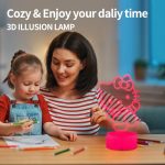 Enchanting Kitty 3D Night Light with Color-Changing Features - Image 6