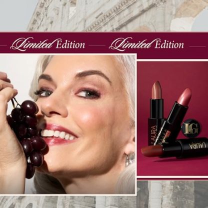 Dazzling Metallic Lipstick Trio - Safari Blaze, Whimsical Wine, Nifty Neutral - Image 6