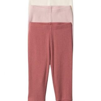 Unisex Baby 3-Pack Rib Pants