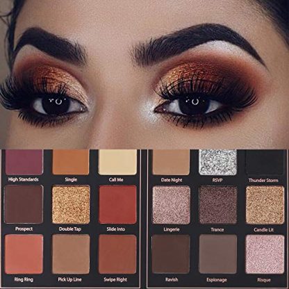 Seductress Matte & Shimmer Eyeshadow Palette: 18 Pro Pigmented Colors - Image 6