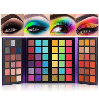 Ultimate 72-Color Eyeshadow Palette: Matte, Shimmer, Glitter, and Nude in One