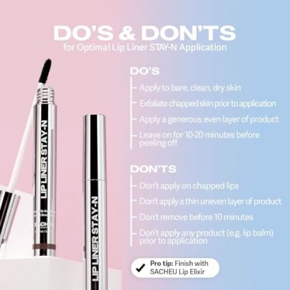 Peel & Reveal Long-lasting Lip Liner Stain with Hyaluronic Acid & Vitamin E - Image 6
