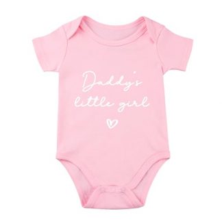 "Charming Daddy's Little Girl" Baby Bodysuit