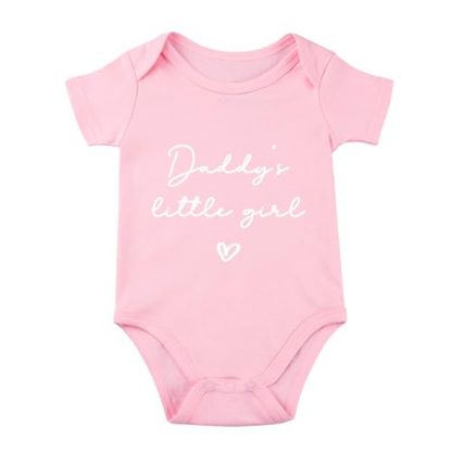 "Charming Daddy's Little Girl" Baby Bodysuit
