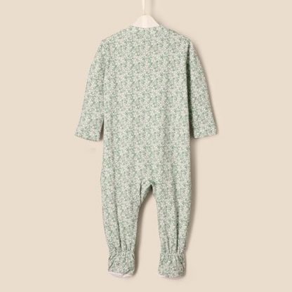 Unisex Baby Cotton Sleep & Play Bodysuits, Pack of 2 - Image 5