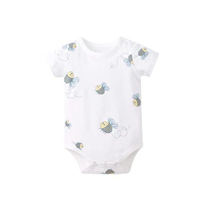 Adorable Cotton Bodysuit for Baby Boys & Girls (0-24 Months)