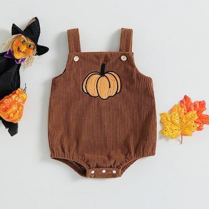 First Birthday Boy's Sleeveless Knit Romper - Perfect for Cake Smashing - Image 2