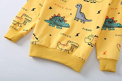 Little Dinosaur Print Toddler Boys' Clothing Set - Image 4