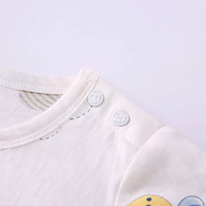 Adorable Cotton Bodysuit for Baby Boys & Girls (0-24 Months) - Image 4