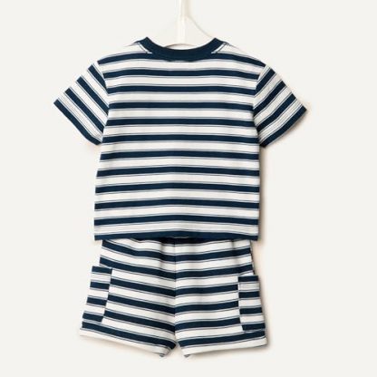 Adorable Toddler Boys' Regular Fit T-Shirt and Short Set - Image 6