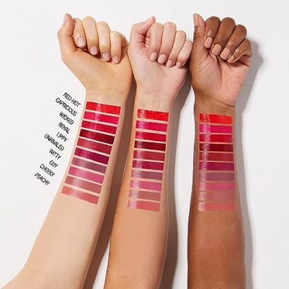 Long-Lasting Shimmering Liquid Lipcolor, Cranberry Red - Image 6