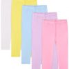 White, Baby Pink, Lilac, Light Yellow, Sky Blue