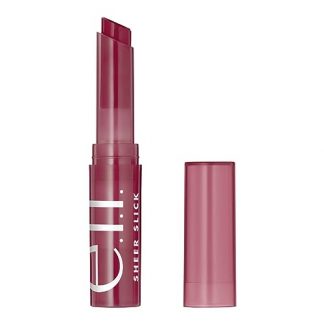 Sheer Slick Hydrating Lipstick with Vitamin E, Black Cherry