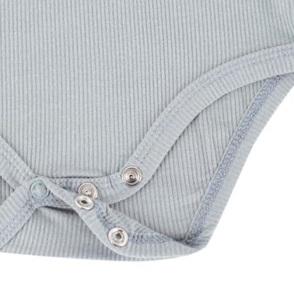 Delightful Trio of Baby Rib Bodysuits - Short Sleeve Comfort for Little Ones (0-12M) - Image 5