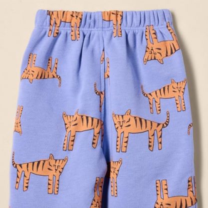 Unisex French Terry Cotton Pants for Toddlers, Pack of 2 - Image 4