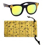 Animated Character-Inspired Sunglasses with UV Protection & Carrying Case