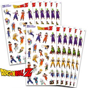Dragon Ball Z Sticker Sheets (12 Pack)