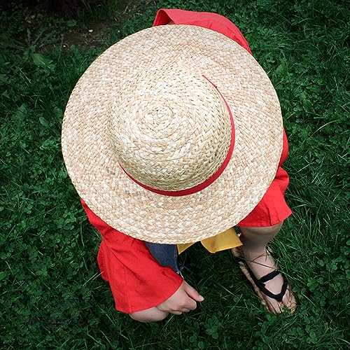 One Piece Luffy Straw Hat Cosplay - Image 6