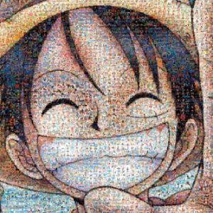 One Piece Mosaic Art Jigsaw Puzzle