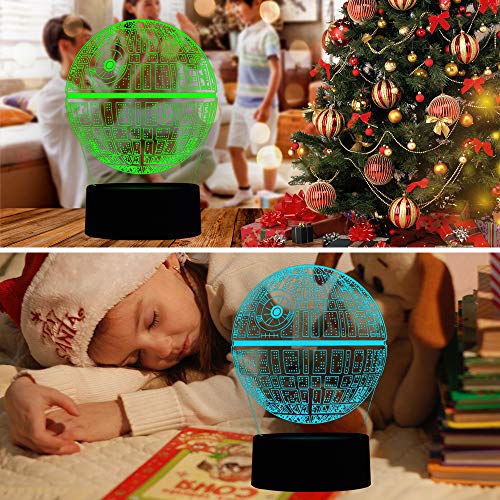 Death Star 3D Illusion Night Light - Image 6