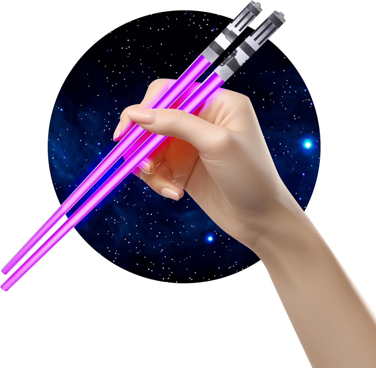 Lightsaber Led Light Up Chopsticks (1 Pair) - Image 9
