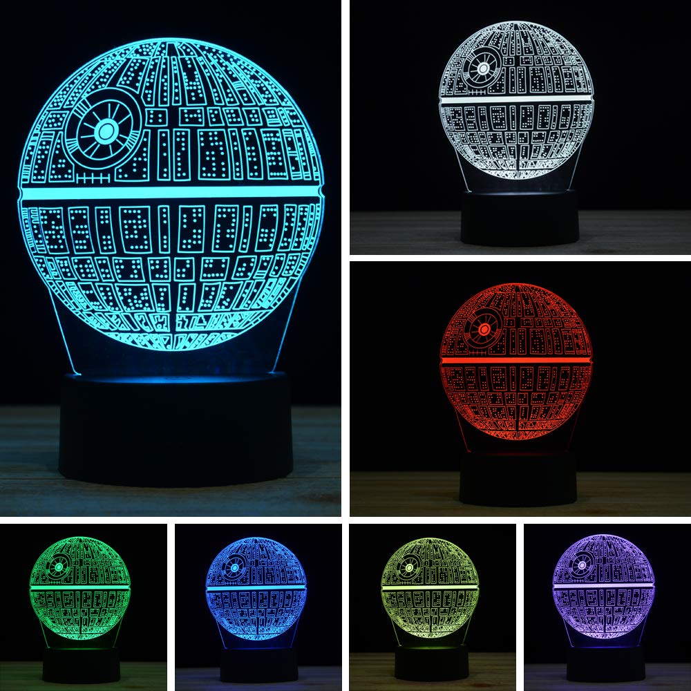 Death Star 3D Illusion Night Light - Image 7