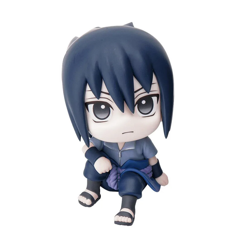 9cm Naruto Anime Figure Naruto Kakashi Action Figure Q Version Kawaii Sasuke Itachi Figurine Car Decoration Collection Model Toy - Image 9