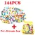 144 Pcs With Bag